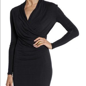 Day Birger Et Mikkelsen Ruched Knit LBD Dress S